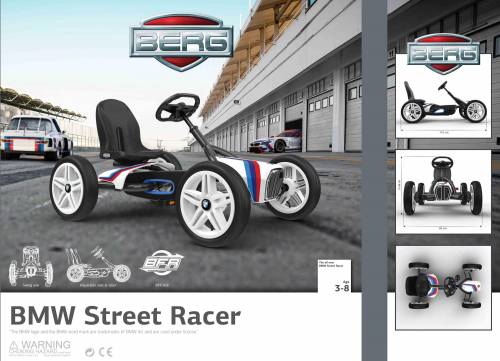 Веломобиль детский BERG Buddy BMW Street Racer (Аттракцион36.рф)
