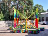 Аттракцион Батут ТАРЗАНКА 6местный 8метров (Аттракцион36.рф)