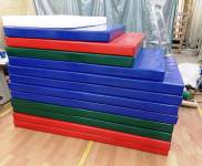 Маты области приземления надувных батутов соответствие ГОСТ (Аттракцион36.рф)