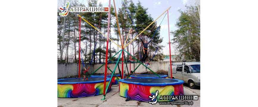 Тарзанка 7.5м 4мест